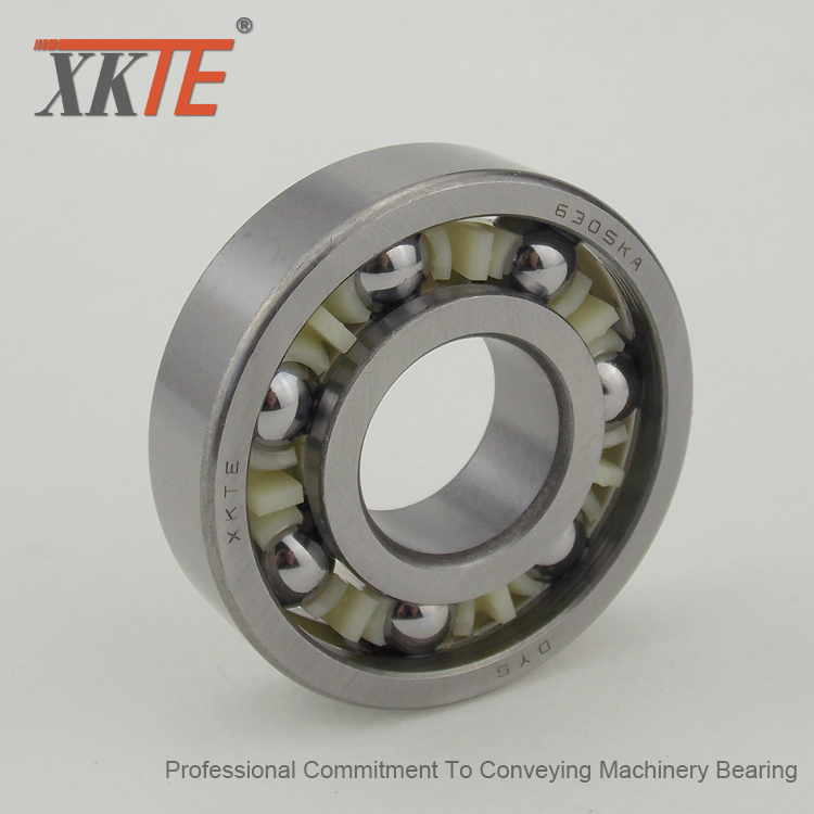 One-Piece+Nylon+Crown+Type+Cage+Bearing+For+Idler