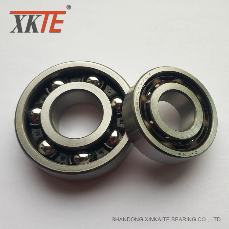 Nylon Cage Bearing 6305 TNGH C3 For Idler